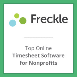 Freckle offers nonprofits like yours an incredible online timesheet software.