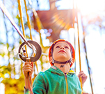 An obstacle course is a great school fundraising activity.