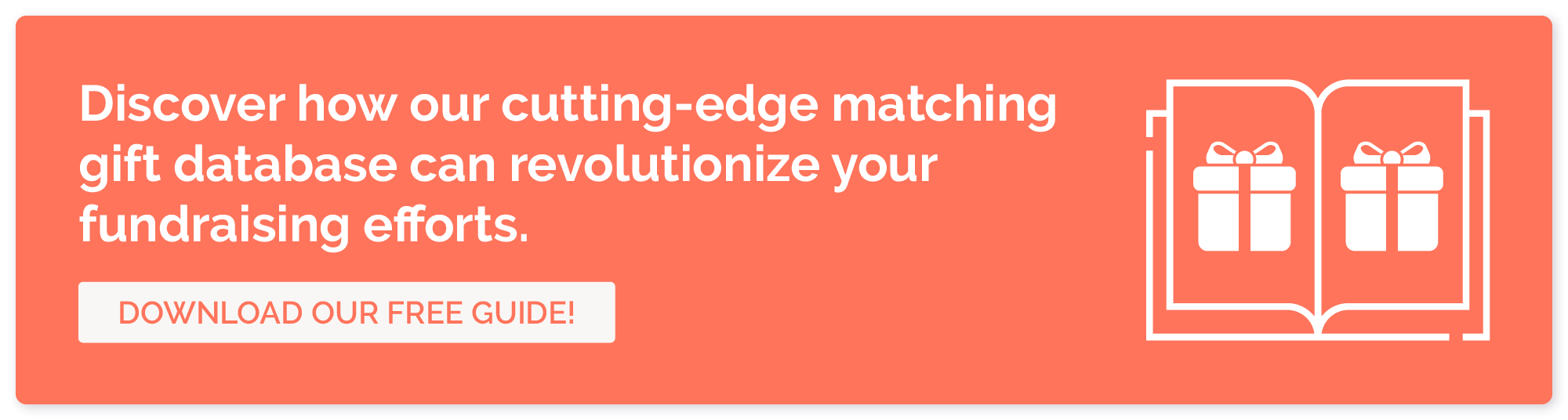 Download our free guide to learn how 360MatchPro's corporate giving database can help your nonprofit raise more money.