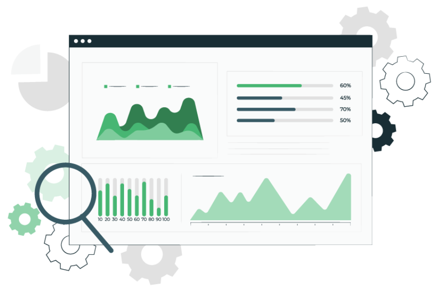 Matching gift reporting dashboard