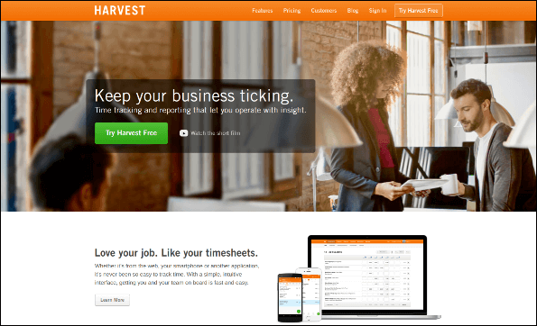 Harvest's online timesheet software offers flexible time tracking solutions for nonprofits.