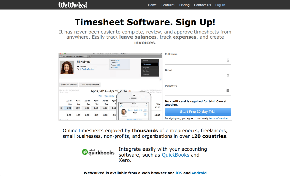 See how WeWorked's online timesheet software can help your organization stay on top of your accounting.