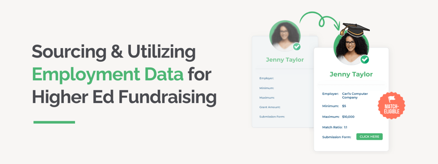 Sourcing & Utilizing Employment Data for Higher Ed Fundraising