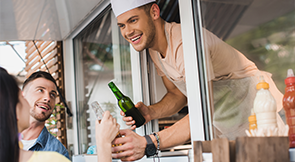 A food truck fundraiser is a great fundraising idea for offices.