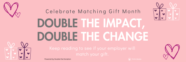 Matching gift marketing template example