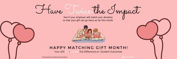 Matching gift marketing template example