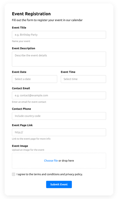Signup Form Providers_Mailchimp Sample Signup Form Providers_Mailchimp Sample